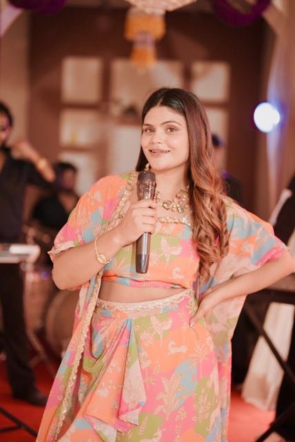 Anchal Bhatt — Addressing the audience